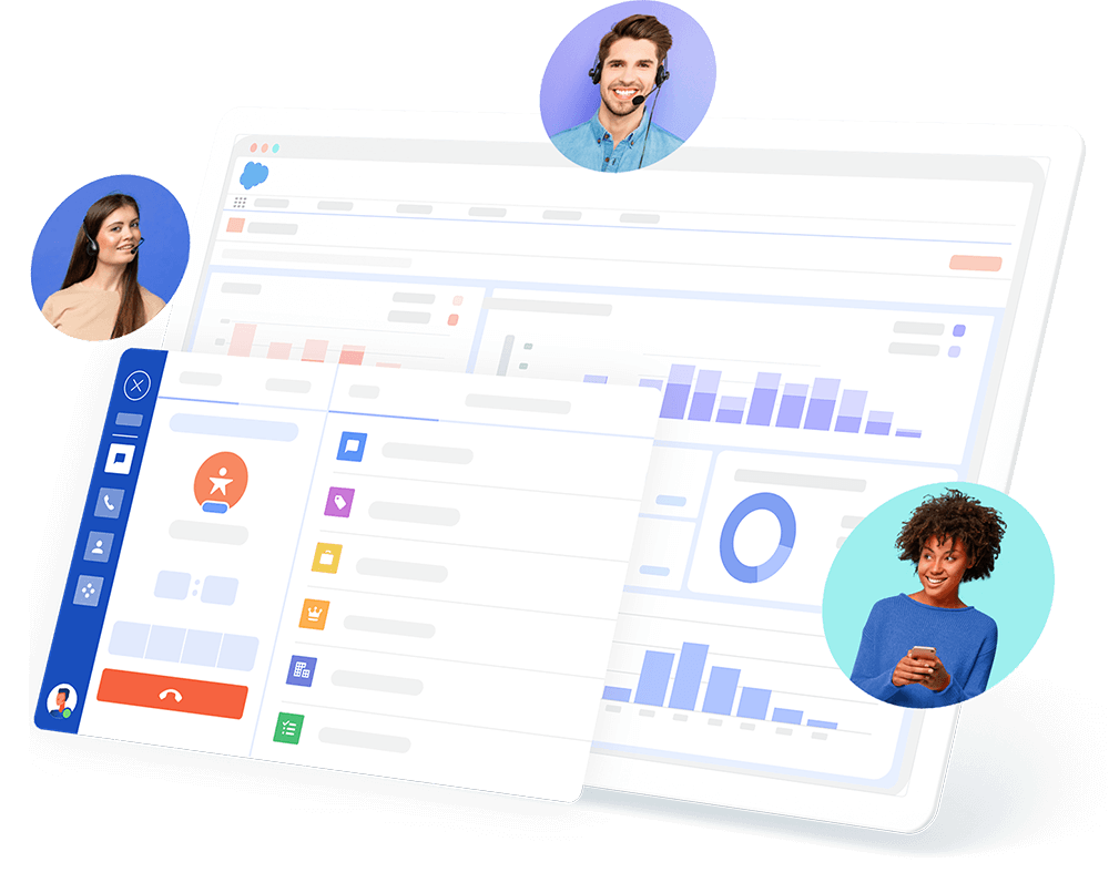 PhoneIQ Salesforce Computer Telephony Integration CTI