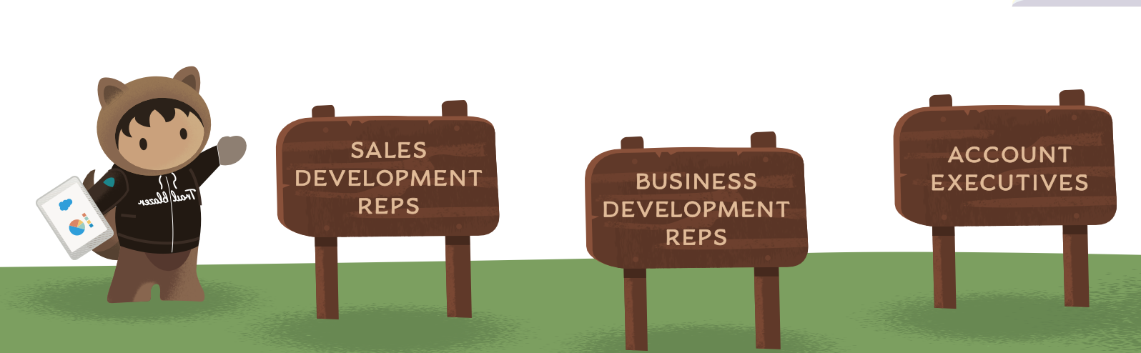 Customized structure Salesforce Inside Sales 
